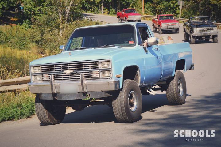 Light blue square body